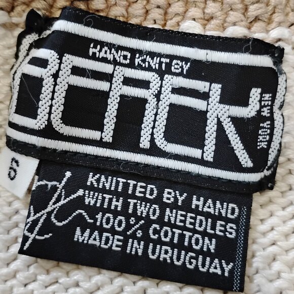 Vintage Berek Snack Food Hand Knit Novelty Sweater - Picture 4 of 7